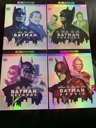 Batman DC 4 movies 4K Ultra HD &amp; Blu-ray 全新紙盒版