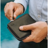 [CNY SALE]  🔥Ready Stock🔥 KS04Z_Timberland_Men Wallet ZIP Leather  lelaki dompet
