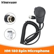 【HM-22】HM-180 8pin Mic Replace EM-48/HS-50/EM101 for ICOM IC-M700 IC-M710 IC-M700 PRO IC-M600 Ham Ra