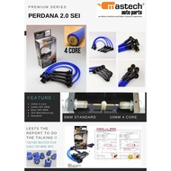 MASTECH 10MM 4 CORE PLUG CABLE - Perdana 2.0 (MSP04-10MM-BPD)