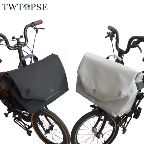 TWTOPSE Bike Bicycle City Messenger 2.0 S Bag For Brompton Folding Bike Bicycle 3SIXTY PIKES Fit 3 H