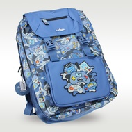 Australia Smiggle High Quality Original Children's Schoolbag Boys Blue Cartoon Game Kids' Bags Large Capacity 18 Inches Backpack&amp;*-*