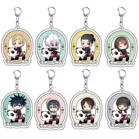 Jujutsu Kaisen Yuji Itadori Gojo Satoru Suguru Geto Toge Inumaki Acrylic keychain anime peripheral f