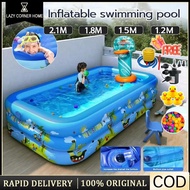 【Ready Stock】Inflatable Swimming Pool Children Pool Baby Pool Large Bath Pool Large Size Swimming Po