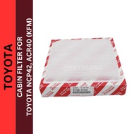 (87139-47010) Filter; Cabin for Toyota NCP42, ACR40 (KFM) KCF-464008