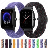 Adjustable Braided Solo Loop Band For Xiaomi Huami Amazfit Bip Lite/bip 3 / bip u pro / bip s Elasti