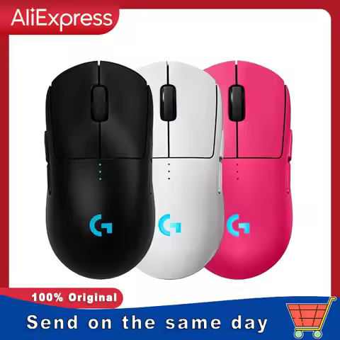 Logitech G pro 2 LightSpeed Wireless Gaming Mouse 44K DPI Sensor 888 IPS 88G GPW4 for PC/Mac Electro