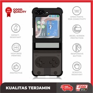 Custom Case Samsung Z Flip 6 5 4 3, Z Fold 6 5 4 3 5G Gameboy AE3196 Hardcase A13