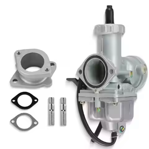 NEW-Carburetor With Intake Manifold 33Mm PZ33 For Motorcycle For CG TMX 250Cc 300Cc 350Cc 400Cc QUAD
