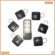 ELAINE RF Key Locator, Remote Control 6 Receiver Wireless Key Finder, Remote Locator 1RF Transmitter
