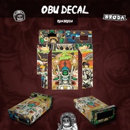 OBU Sticker Waterproof "Run Broda"