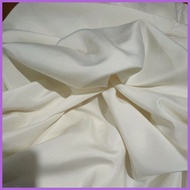 ◩ ۞ ✙✷ Cream Soft Geena fabric sold per yard