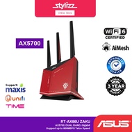 ASUS AX5700 Dual Band WiFi 6 Gaming Router Mesh Router With Advanced Parental Control RT-AX86U PRO R