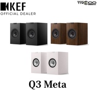 KEF Q3 Meta 2-Way Passive Desktop Bookshelf Speakers