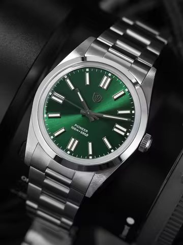 Watchdives WD1016 V3 36Mm VH31 Quartz Watch Man Multicolored K1 Bubble Mirror Sapphire Luminous 100M