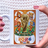 Fifa Netherlands 2026 World Cup Ball Mug Design