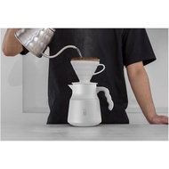 HARIO V60不鏽鋼保溫咖啡壺/ PLUS 600/ 白/ 600ml