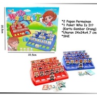 Guess the Picture Board Game Who Is It Who's Guess the Person Educational Children's Toys