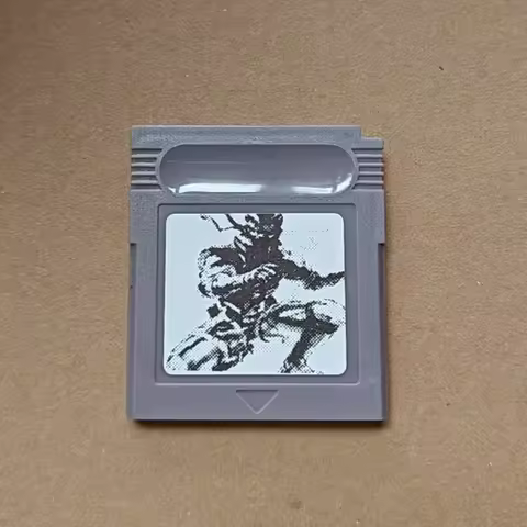 Interface Shell 16bit Metal Gear Solid Cartridge for GBC GBA Console English Home Tool