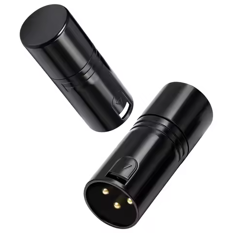 120 Ohm 3-Pin XLR/DMX Terminator Optimal Signal Termination Resistor for Lighting and Audio Systems 