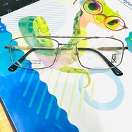 JSK Eyeglass Frames Model 8219-1 Bendable Legs Memory titaium Double Beam A Retro Style That Is Not 
