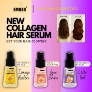 EMBER COLLAGEN HAIR SERUM 65ml/Serum Rambut/Minyak Rambut- For Frizzy hair, Dull hair, Colored hair,