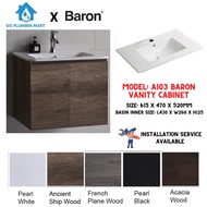 【SG INSTOCK】Baron A103 Stainless Steel Basin Vanity Cabinet | Vanity Cabinet | Basin Vanity | Toilet Cabinet