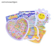 [extremewellgen] Kid Crystal Stick Earring Sticker Toy Body Bag Party Jewellery Christmas Gift @#TQT