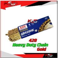 SSS Chain 428 Heavy Duty Gold Rantai 428 Gold  Motorcycle