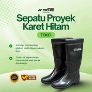 DELTA SS High Boots BlackDELTA - High Boots Anti-Slip PVC Construction ProjectPETANI