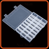 Adjustable Grid Box 24 Slot Jewelry Storage Box - J24D