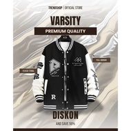 Men's Varsity Baseball Jacket - Women's Baseball Jacket - Men's Bomber Jacket Sweater with Full Embr