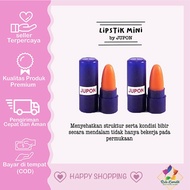 Lipstik Jupon Mini BPOM melembutkan bibir warna bibir alami sehat/LIPSTIK TERAPI BIBIR ASLI/ 1PCS/ B