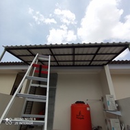 kanopi alderon,kanopi spandek,kanopi transparan,kanopi kaca rumah