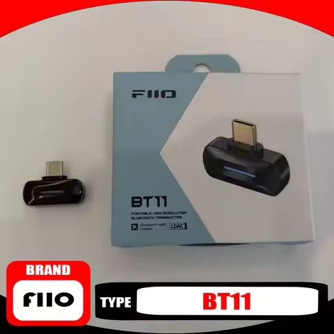 FiiO BT11 Type-C Bluetooth Transmitter Support LDAC/AptX Adaptive/Low Latency Portable Ultra-long Tr