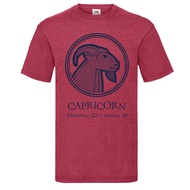 Capricorn Zodiac Sign Astrology T-Shirt Birthday Gift