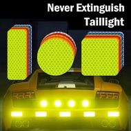 10 pcs car reflective sticker safety warning sticker