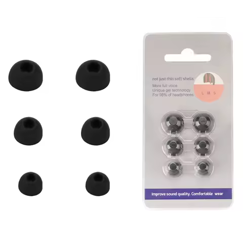 3 Sizes Silicone Ear Tips For Soundcore Liberty 4 NC Earbuds Eartips For Life P2 P3 A20i TWS Tips He