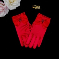 Children's Gloves *There Is A Storefront As Shown In The Picture *GS206 Red Short It Looks Very Cute