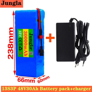 48v ไอออน 48v 30Ah 1000w 13S3P battery ไอออนสำหรับ 54.6v E-bike ไฟฟ้าจักรยานสกู๊ตเตอร์ BMS + charger