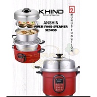 KHIND ANSHIN MULTI FOOD STEAMER (800W) SE50SS