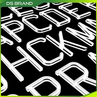 Nombor 3D Plate Kereta KS Jernih Kurus / Car 3D Crystal Number Plate KS Slim Thin / Lebih Quality de