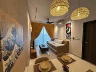 Pangsapuri  m² dengan 2 bilik tidur dan 2 bilik mandi peribadi di Kampong Penaga (Edumetro ChicDesig