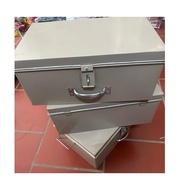 Corrugated iron storage box size 45cm x 29cm x19cm