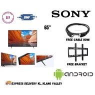 [DELIVERY KL, KLANG VALLEY ONLY] SONY 65" 4K UHD ANDROID TV (KD-65X80AJ)