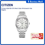 Citizen AQ4100-57A Men's Solar Wristwatch Iida NaganoDirect from JAPAN

