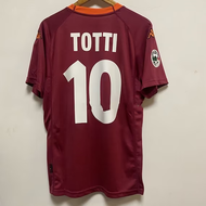 2000-01 Roma Jersey Kaus Sepak Bola ย้อนยุค Totti