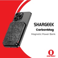 Shargeek Sharge CarbonMag 5K/10K PD 20W USB-C Qi2 Wireless Forged Carbon Fiber Magnetic Power Bank