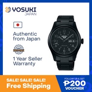 SEIKO SRPJ09K1 SRPJ09K Automatic 5 Sports Field Street Style Day Date Black Stainless  Wrist Watch For Men from YOSUKI JAPAN / SRPJ09K (  SRPJ09K  S SRPJ SRPJ0   )