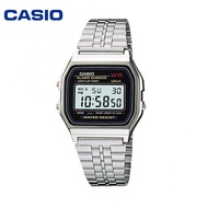 Casio Vintage Wta h 💯(Ori) A159WA-N1 Silver Stainless Steel Watch A159 / Casio Watch / Casio Metal Watch / Men Ladies